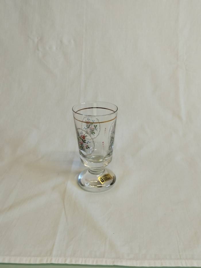 Mein Laden - Produkt - Uttendorf Teeglas mit rosenmuster